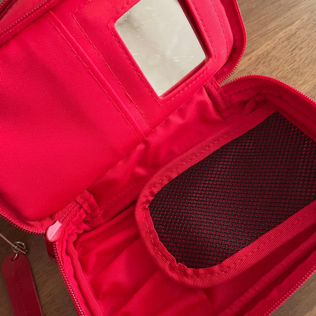 【新品】竹田ブラシ　赤ポーチ付き