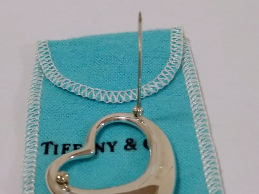 ティファニー　 TIFFANY　オープンハート　ブローチ　Ｌサイズ