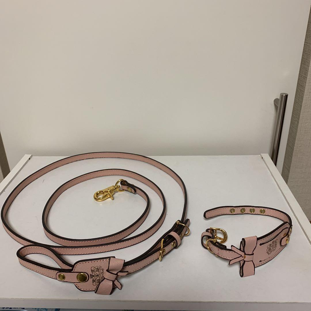Juicy Coutureジューシークチュール 小型犬〜首輪リードセット　ペット