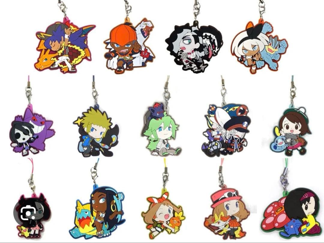 ポケモン　ラバーストラップコレクション　ポケモントレーナーズVol.2 box