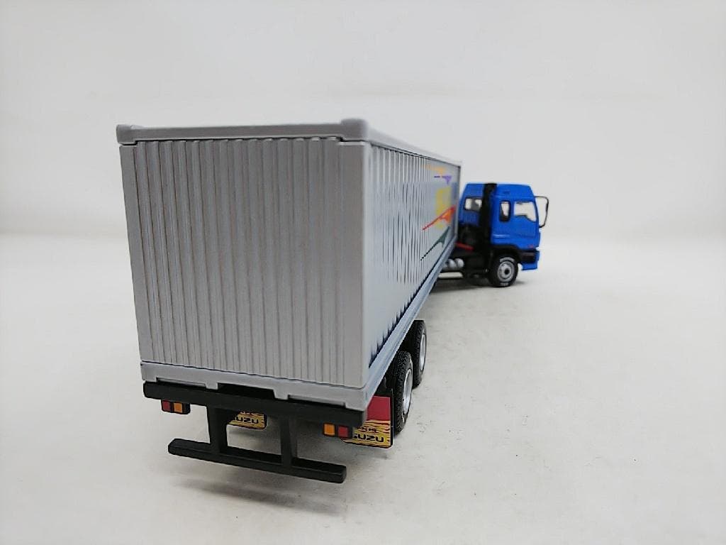 チェックメイト 1/50 いすゞ コンテナトレーラートラック ミニカー　激レア。