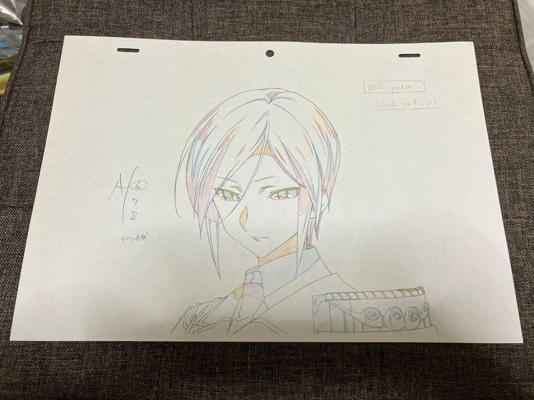 活撃刀剣乱舞 原画コピー ufotable上映会景品 薬研藤四郎