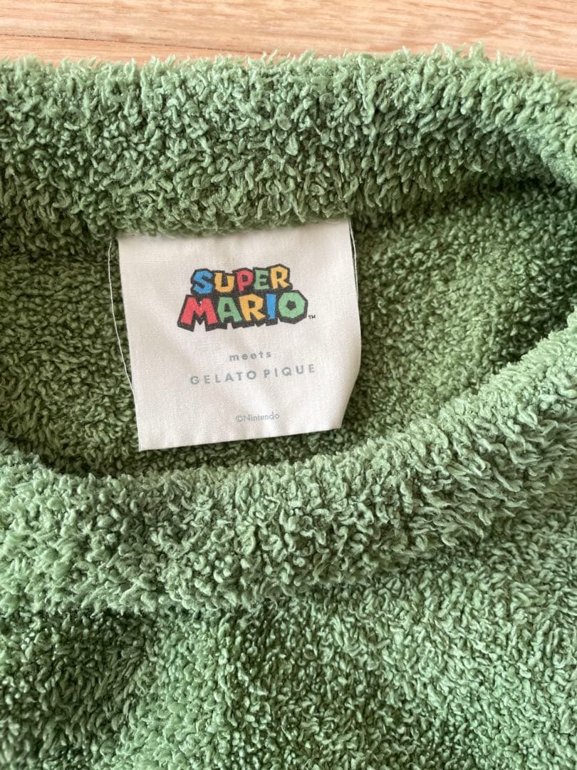 ジェラートピケ　スーパーマリオ　限定　ルイージ　　Lサイズ