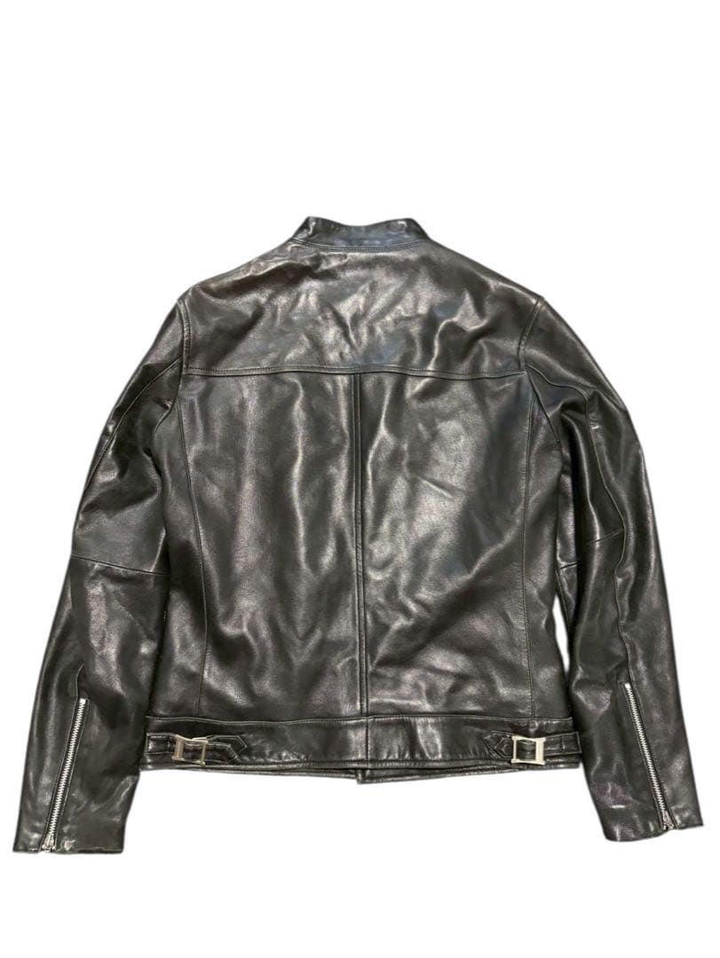 【大特価】　Burberry バーバリー　ライダースジャケット　羊革　Mサイズ