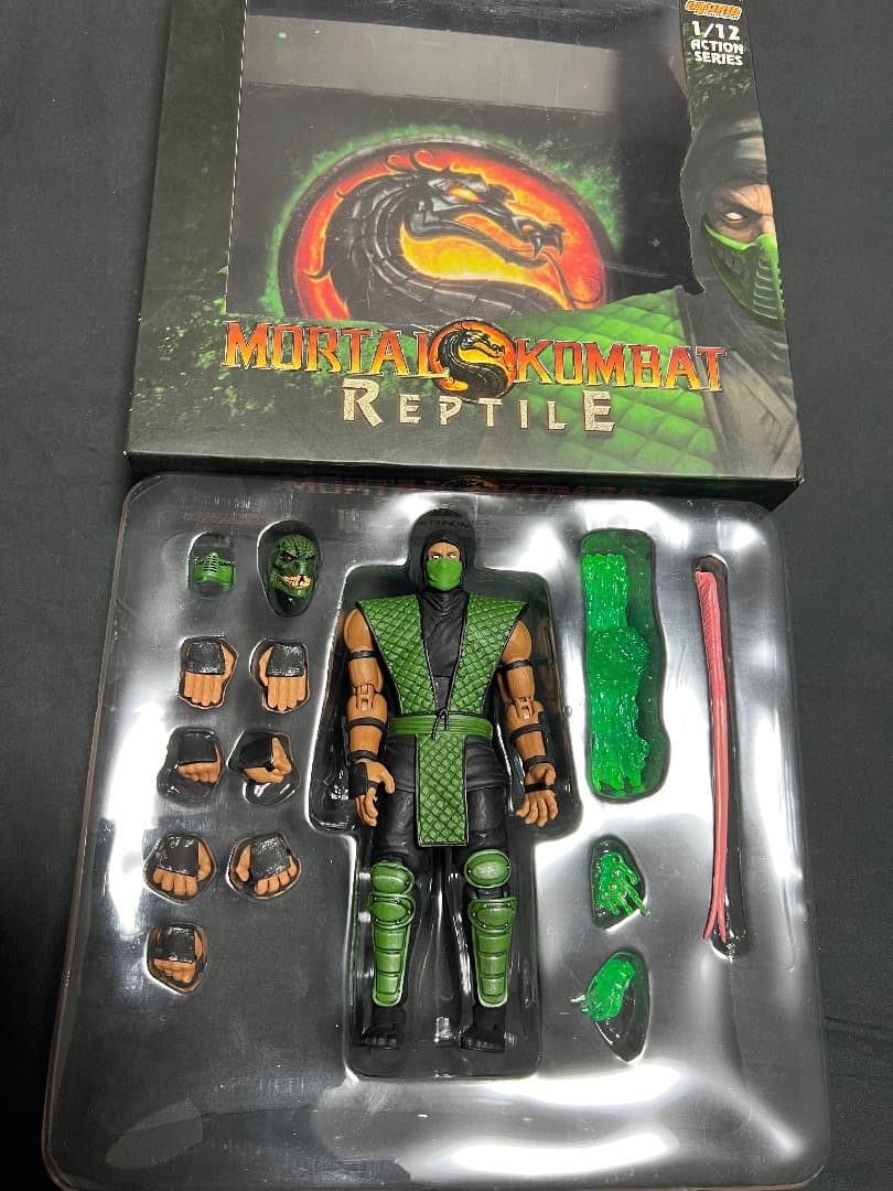 モータルコンバット ストーム コレクタブルズ レプタイル 1/12