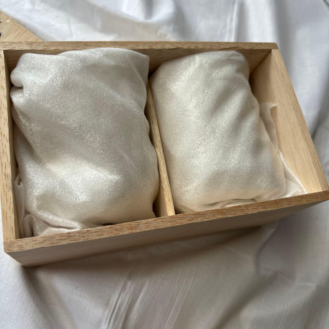 新品未使用　松田龍司　萩焼 組湯呑　夫婦