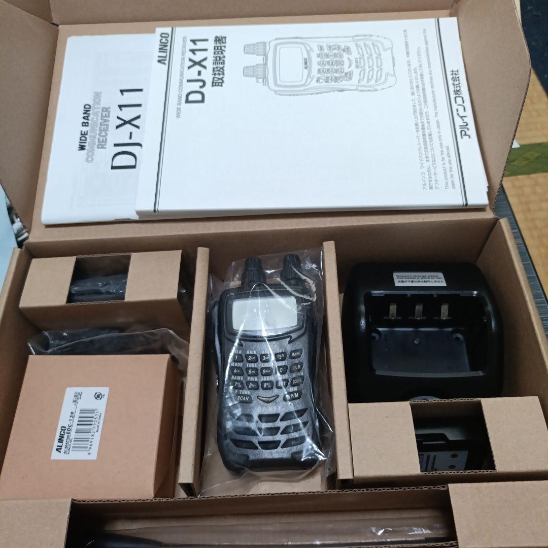 アルインコ　DJ-X11A　広帯域受信機　オプション2点付