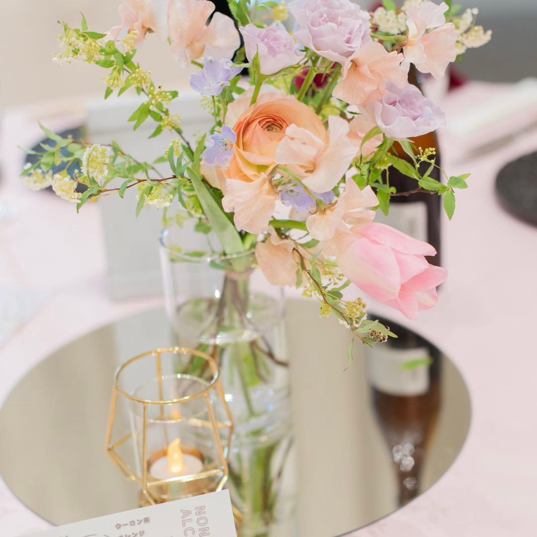 【ao】 ゲストテーブル　ミラー　ブローセル　13枚セット