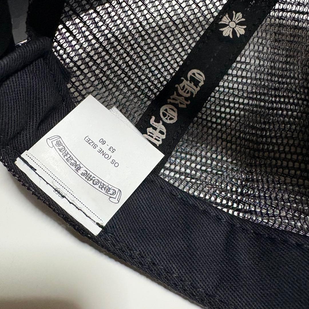 CHROME HEARTS クロムハーツ トラッカーキャップ ブラック　国内正規