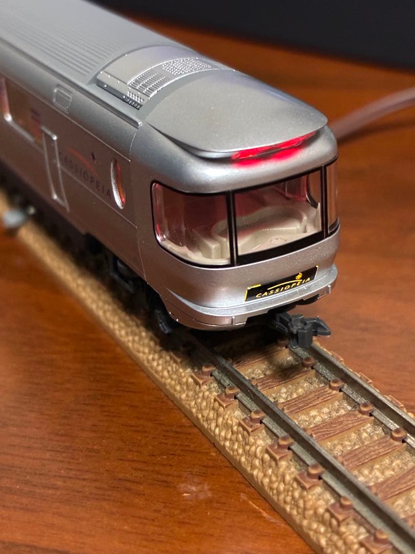 E26系カシオペア客車12両　tomix ライト点灯確認済