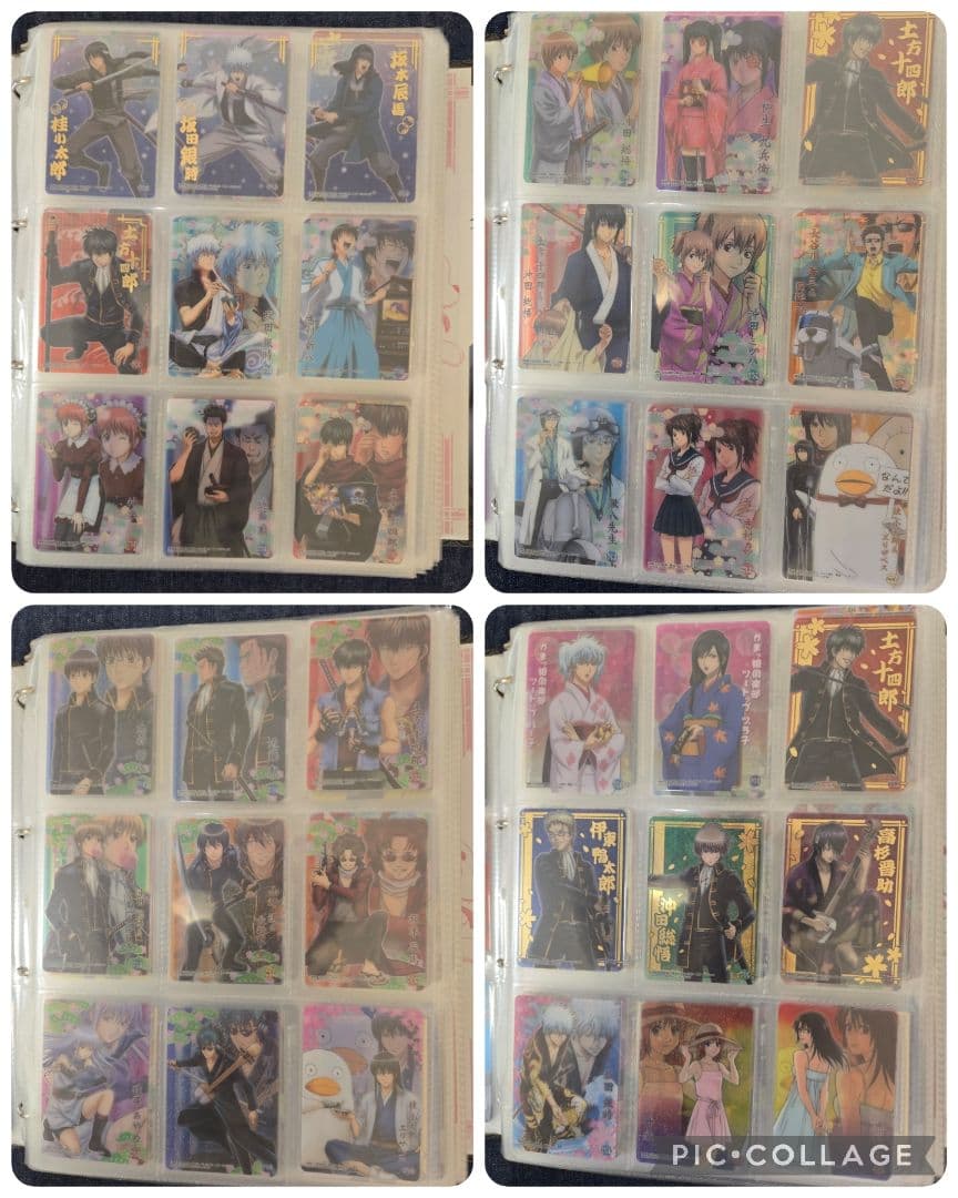 銀魂　クリアコレクション　約678枚 　専用バインダー入りまとめ売り+オマケ