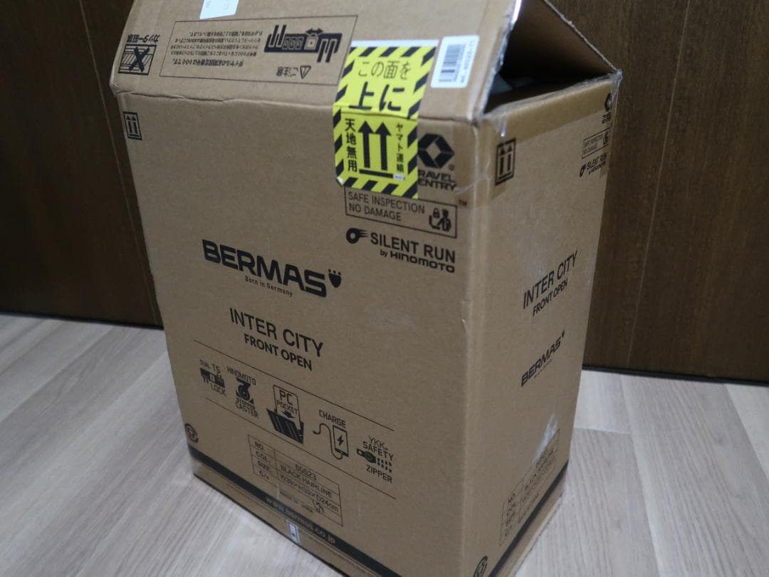 Bermas バーマス　スーツケース INTER CITY 33L