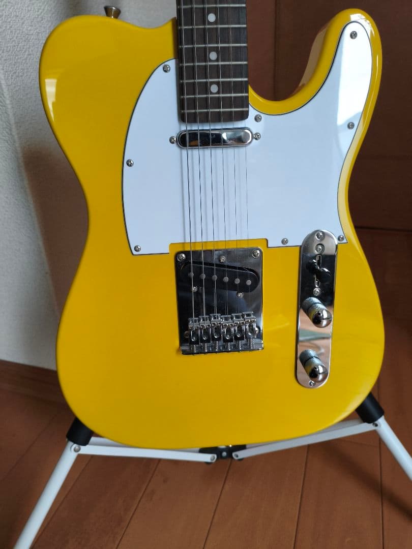 Playtech Telecaster テレキャスター エレキギター イエロー