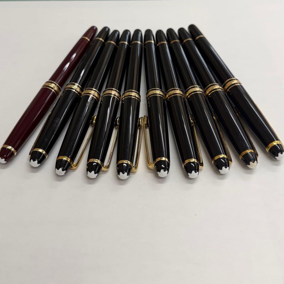 万年筆　モンブラマイスターシュティック10本セット　ペン先14K 4810