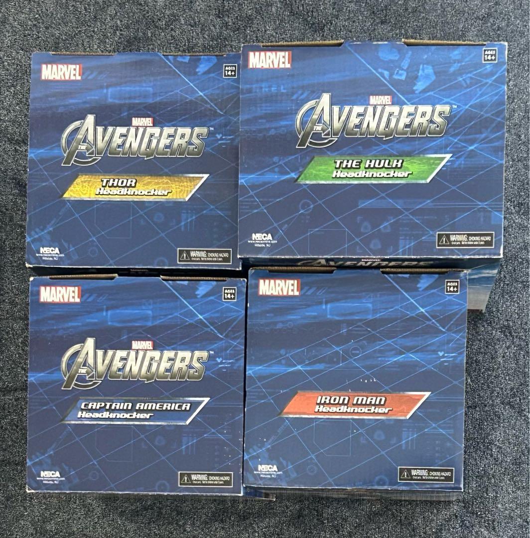 NECA マーベル アベンジャーズ ヘッドノッカー ボブルヘッド 首振り人形