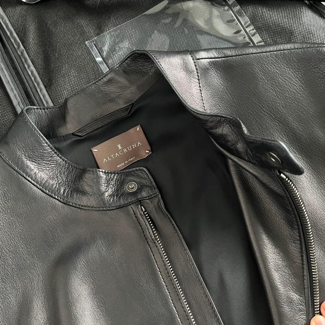 ALTACRUNA ラムレザー　シングルライダース