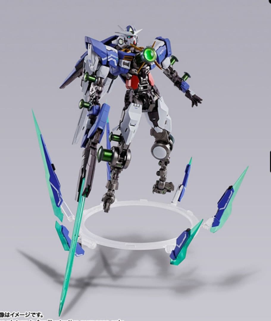 メタルビルド　ダブルオークアンタ＆ガンダムデュナメスリペアⅢ