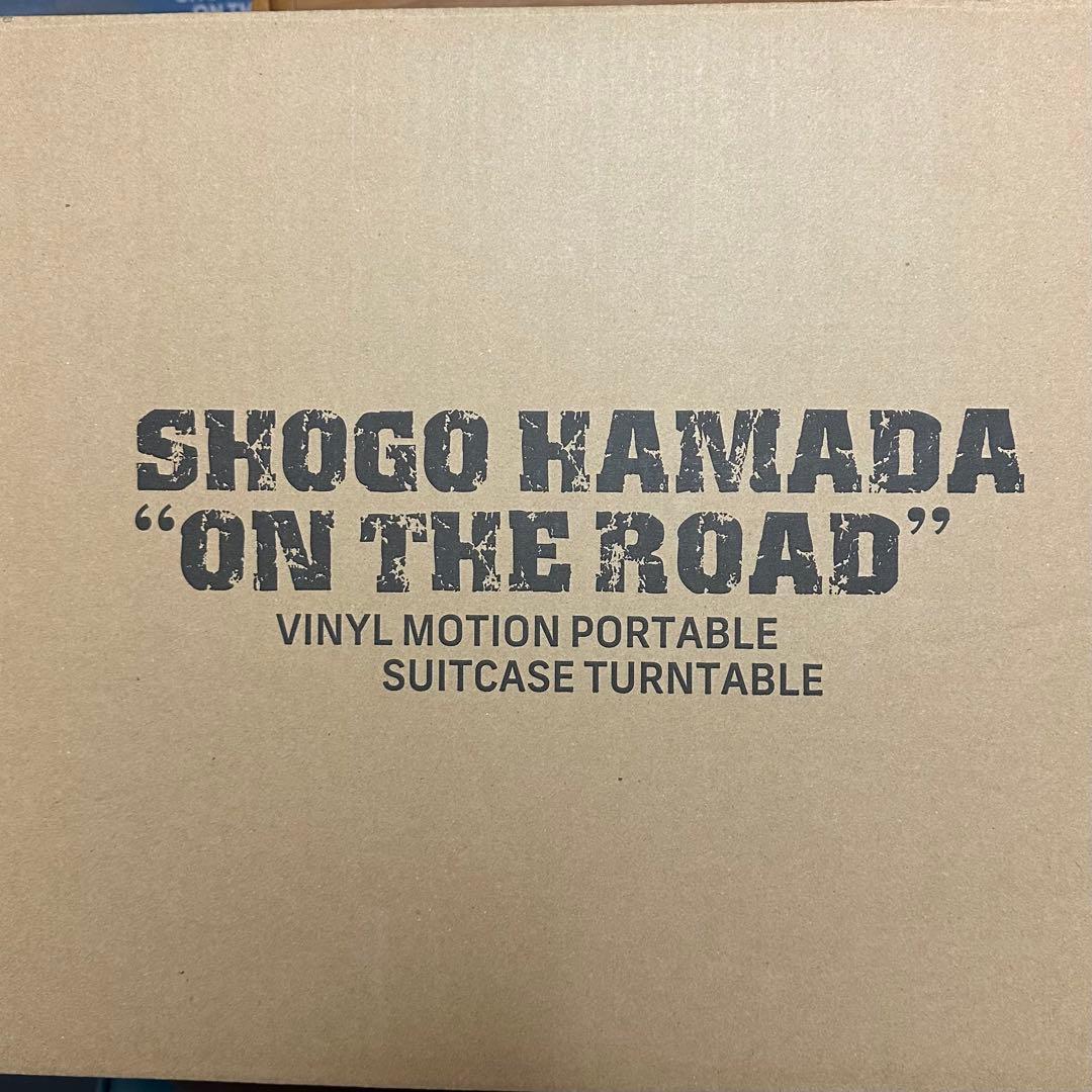 【新品未開封】浜田省吾 ON THE ROADポータブル・レコードプレーヤー
