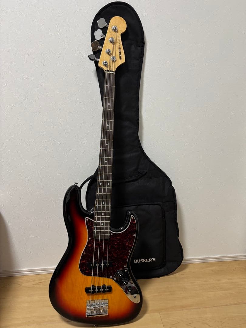 【美品】BUSKER'S エレキベース BJB-3