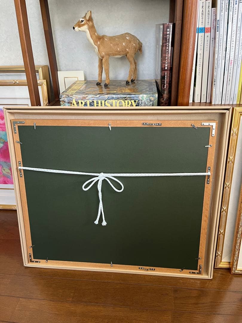 限定版画　額装　ジニー・キム　直筆サイン、ED、証明書あり