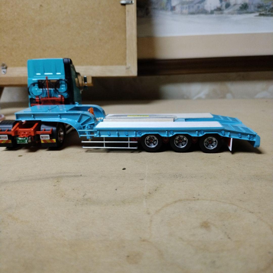 1/50ケンクラフト日野プロフィア4✕2トレーラー特注重機運搬台車