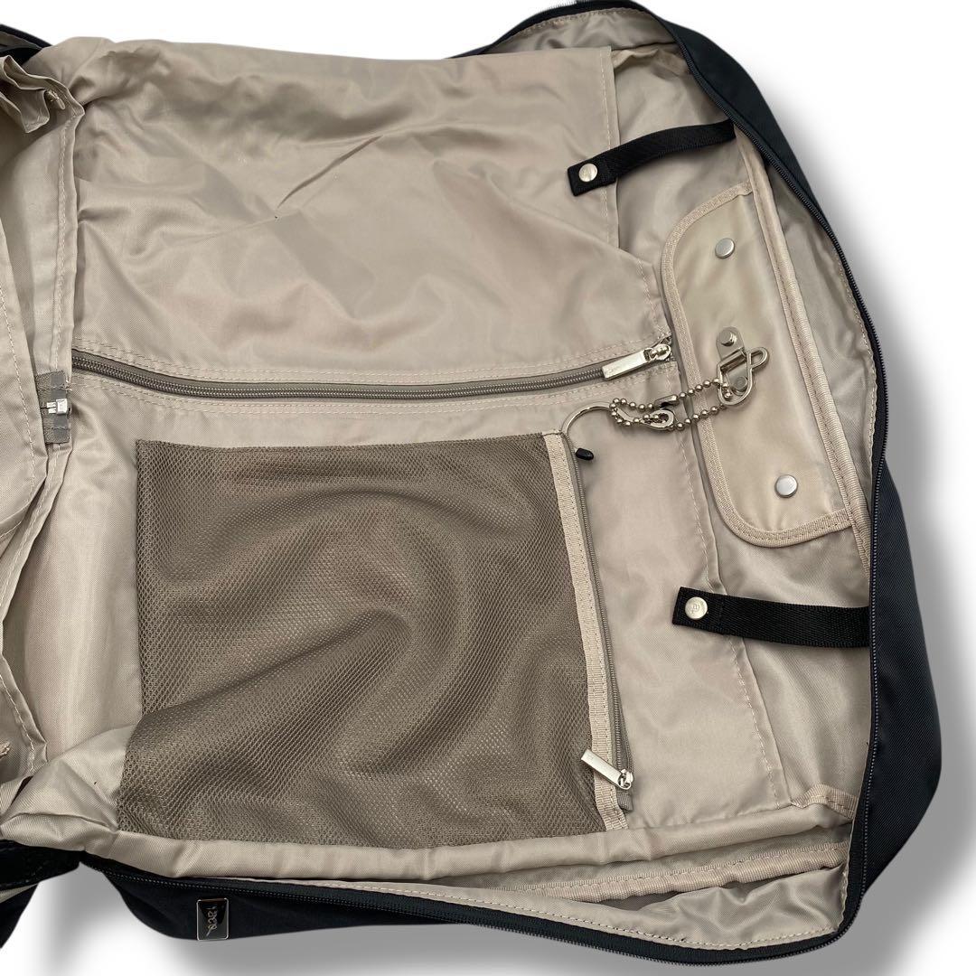 エース ガーメントケース ビジネスバッグ 2way 大容量 付属品付き ブラック