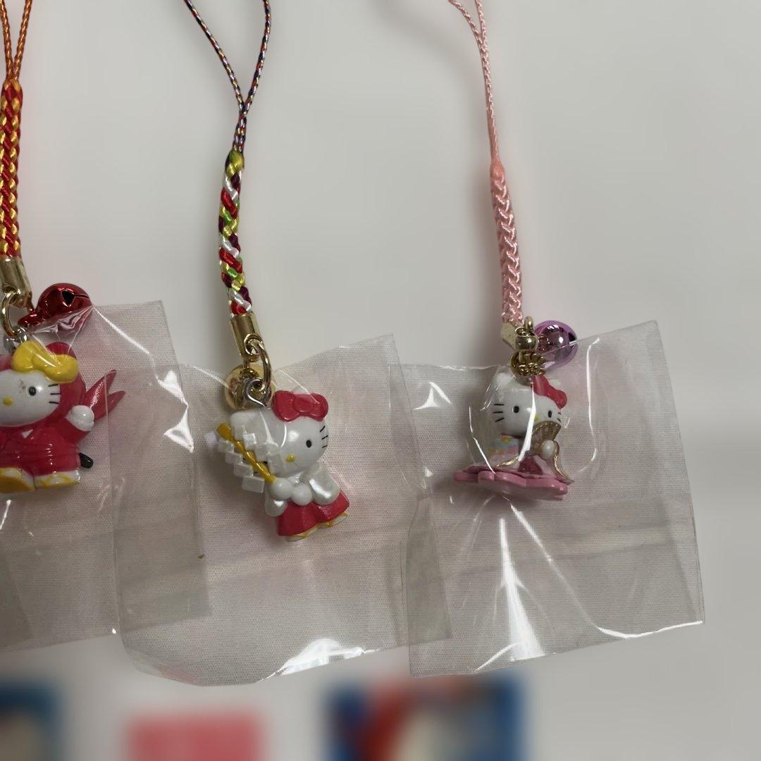 新品◆ハローキティ ご当地キティ 根付けストラップ 三重県 9個セット◆匿名配送