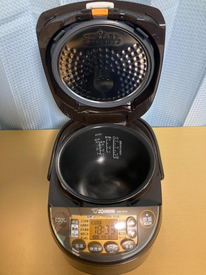 ★美品★ZOJIRUSHI NW-VH10 極め炊き 5.5合炊き 2021年製