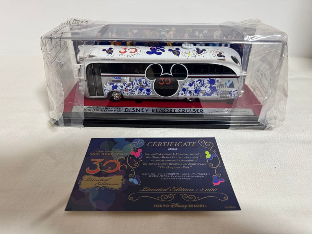 限定　ディズニーリゾートクルーザー 1/43ダイキャストモデル 30周年