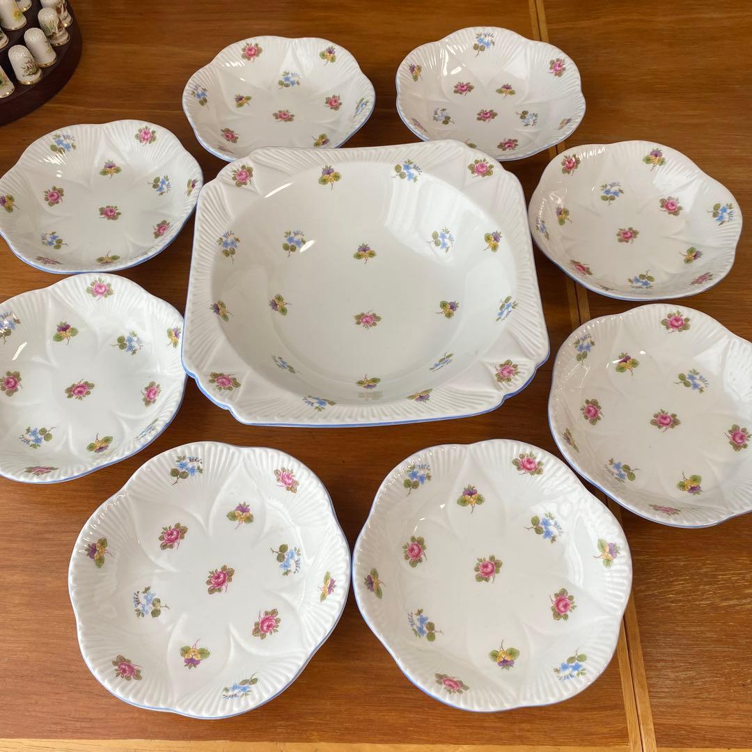 シェリー　ローズパンジーファゲットミーノット　バラパンジースミレ　サラダボウル