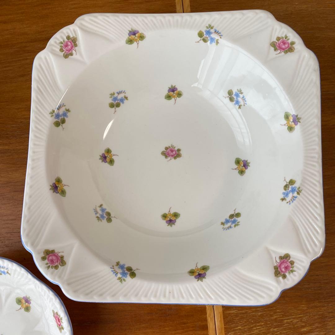 シェリー　ローズパンジーファゲットミーノット　バラパンジースミレ　サラダボウル