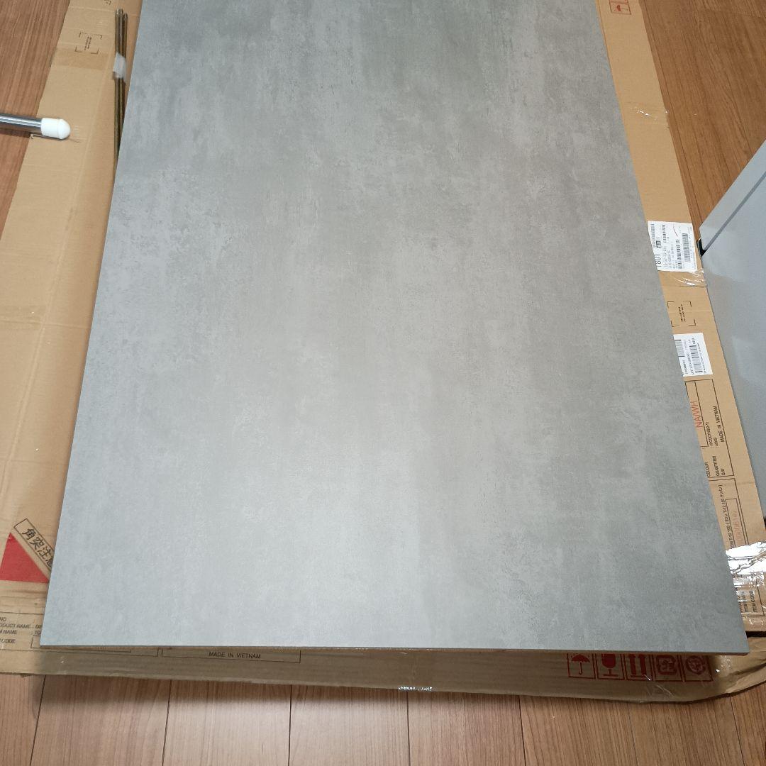 セラミック天板　木製テーブル