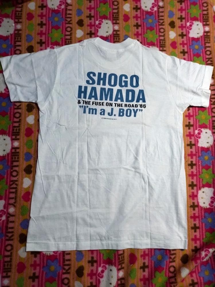 浜田省吾　'85・'86バスタオル＆'86Ｔシャツ