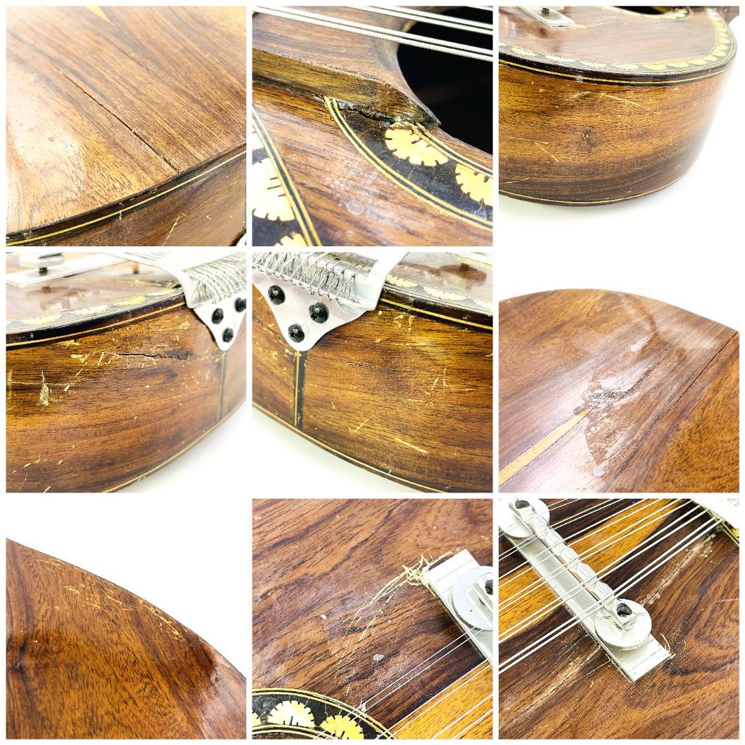 バンドゥリア 12弦 民族楽器 マンドリン系 ギター【整備済 ダメージあり】