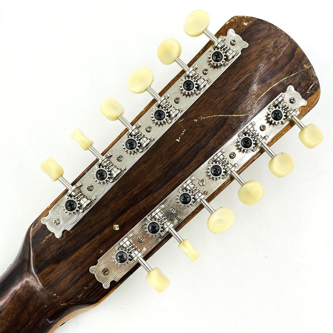 バンドゥリア 12弦 民族楽器 マンドリン系 ギター【整備済 ダメージあり】