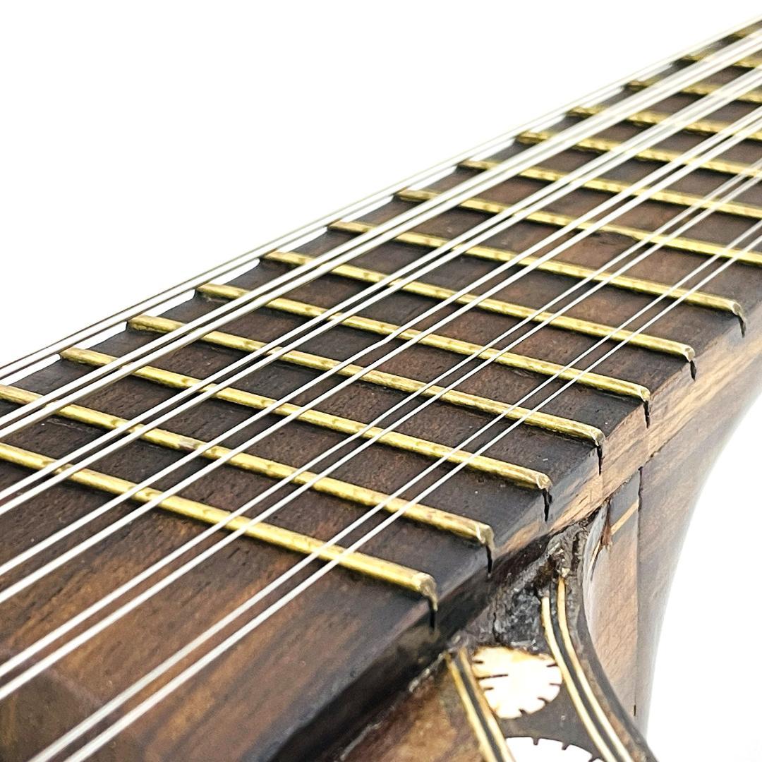 バンドゥリア 12弦 民族楽器 マンドリン系 ギター【整備済 ダメージあり】