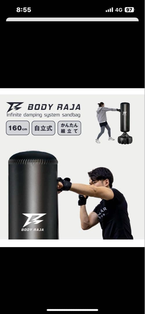 BODY RAJA サンドバッグ 大型