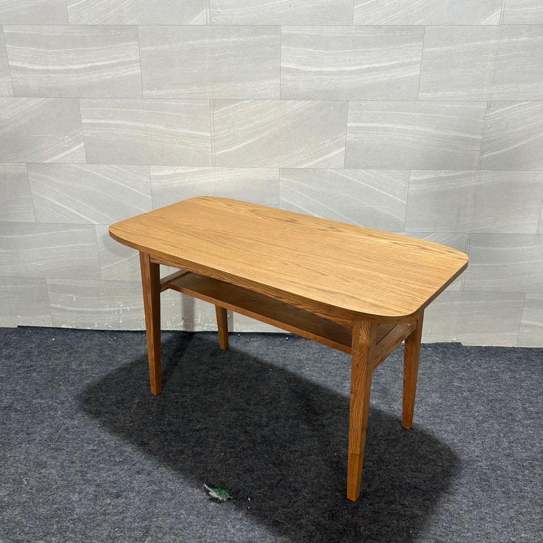 引取限定価格 unico センターテーブル  天然木製 d3766