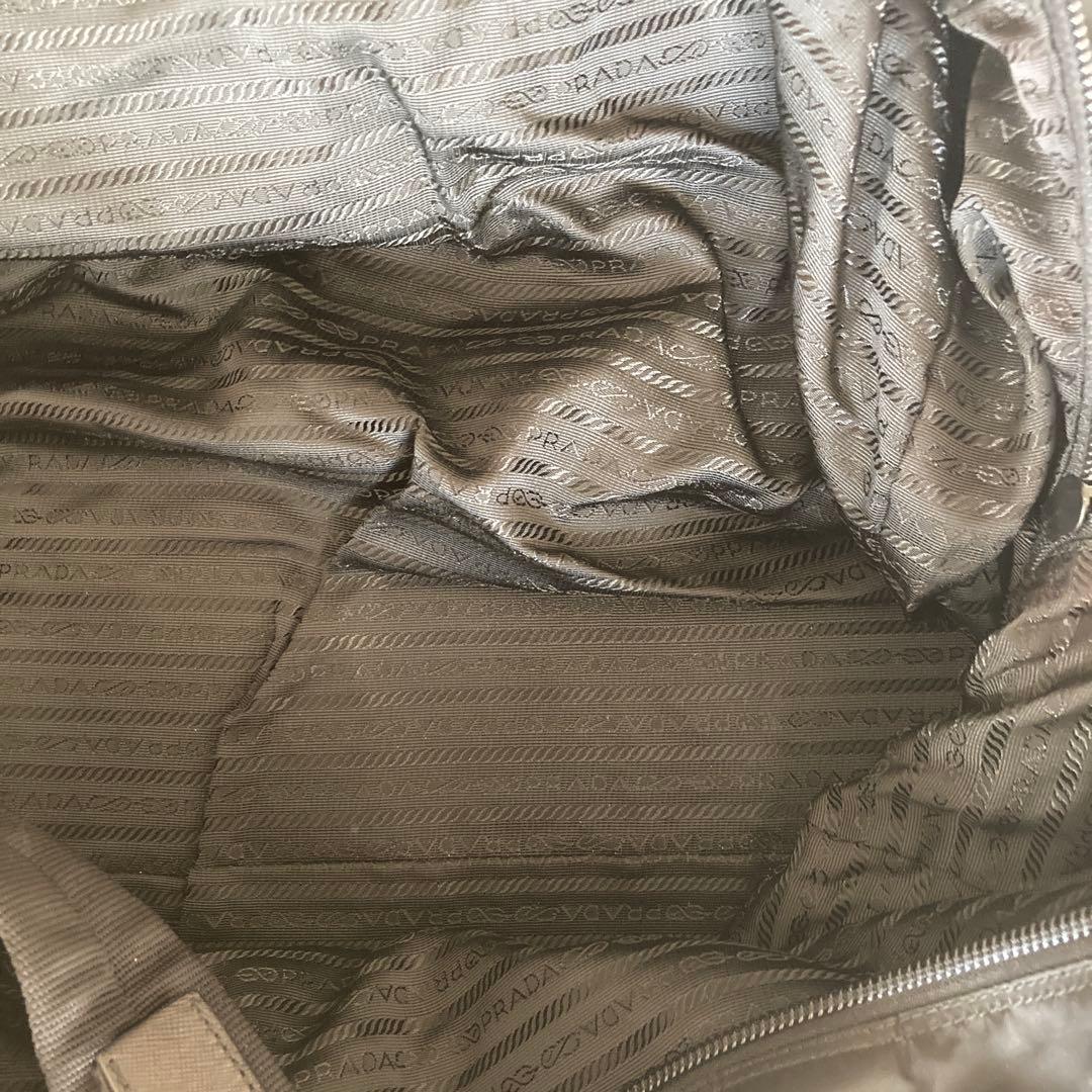 PRADA ブラック ナイロン ボストンバッグ　鍵付き　美品