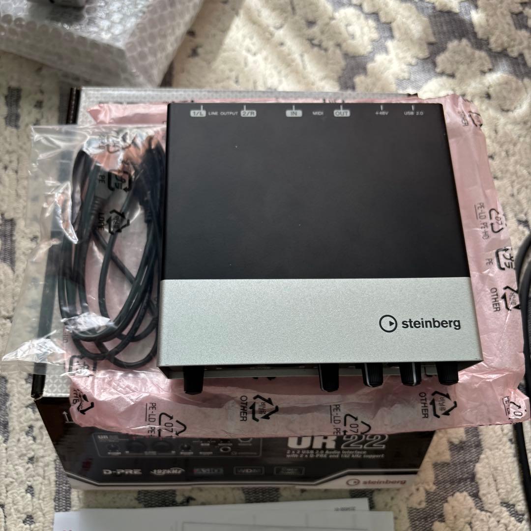 【最終値下げ】Steinberg UR22 USBオーディオインターフェイス