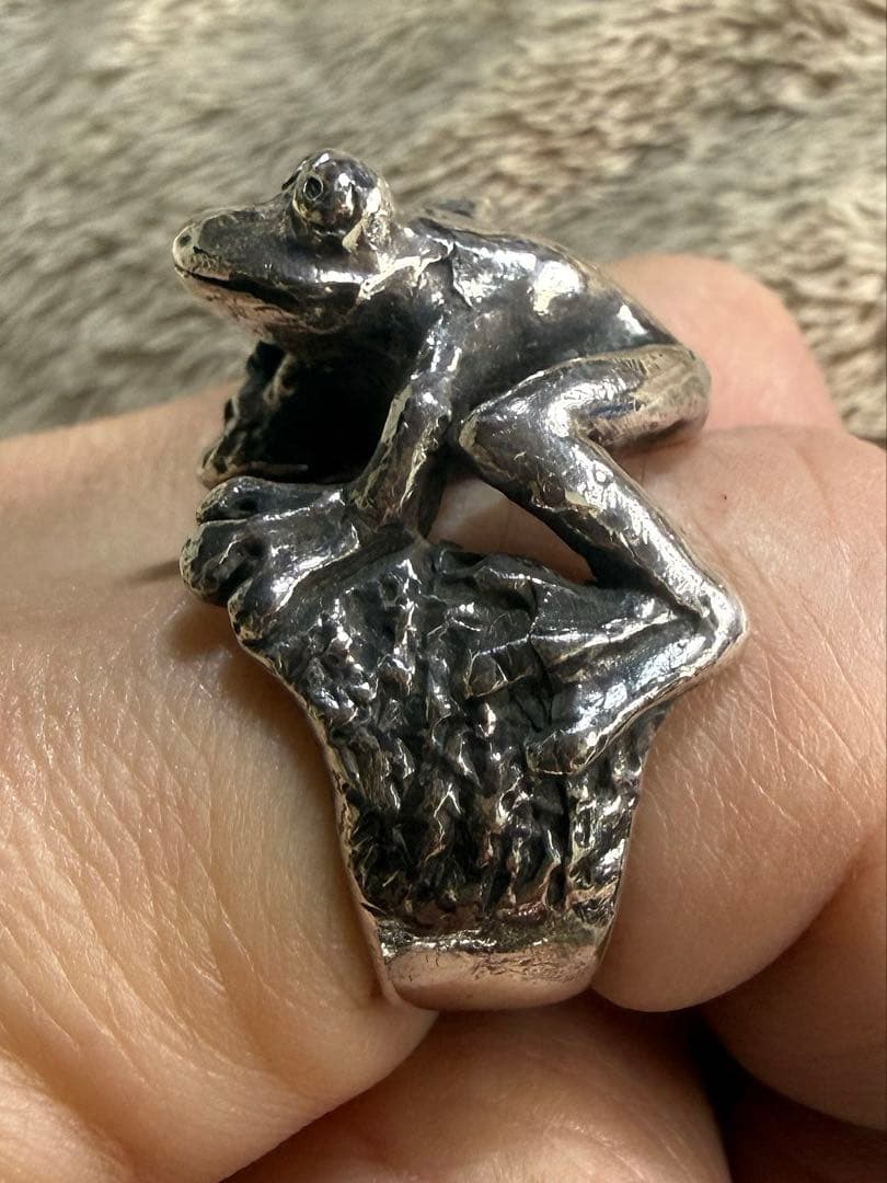 グレートフロッグ　リング　925