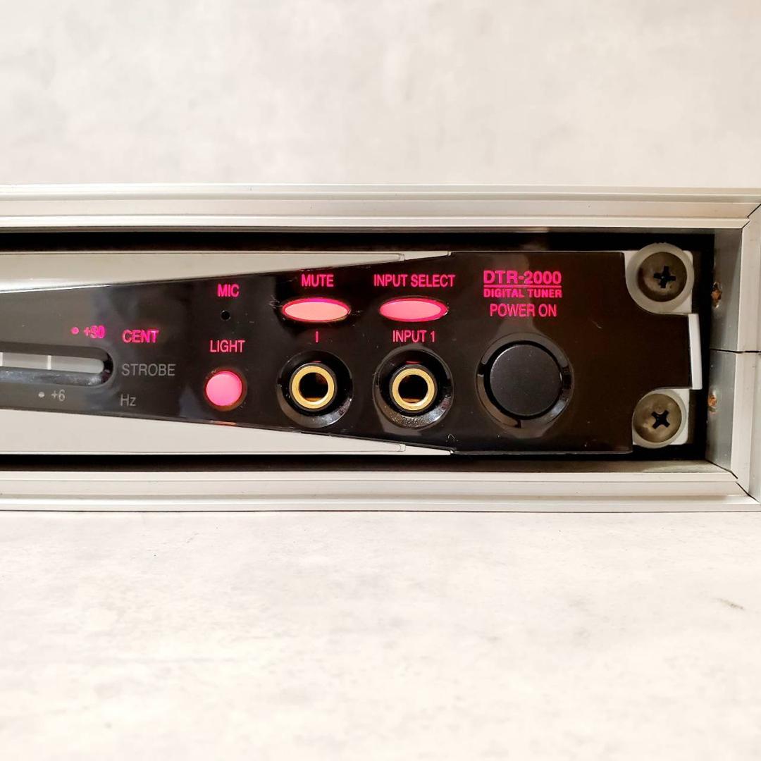 【動作良好】KORG DTR-2000 デジタルチューナー ラックマウント