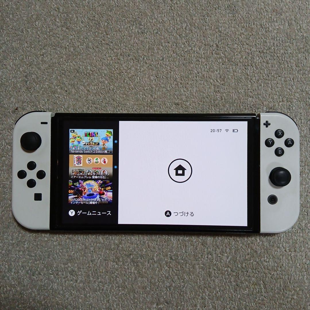 Nintendo Switch　有機モデル　ホワイト