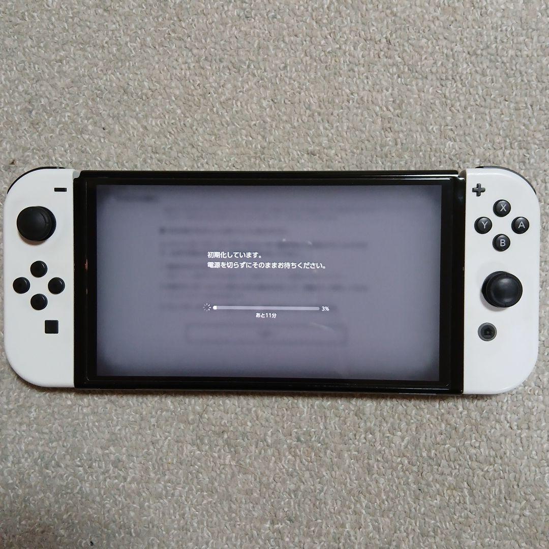 Nintendo Switch　有機モデル　ホワイト