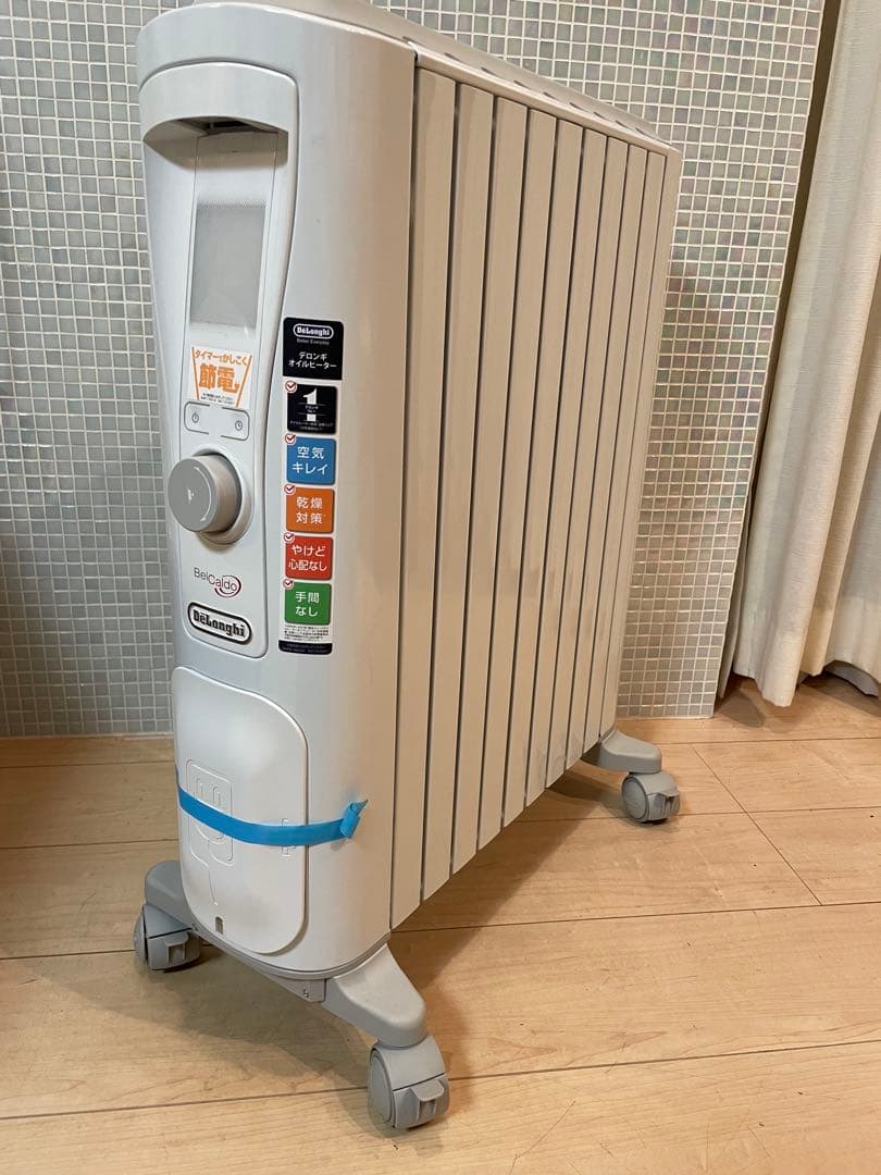 デロンギ　オイルヒーター使用回数1回