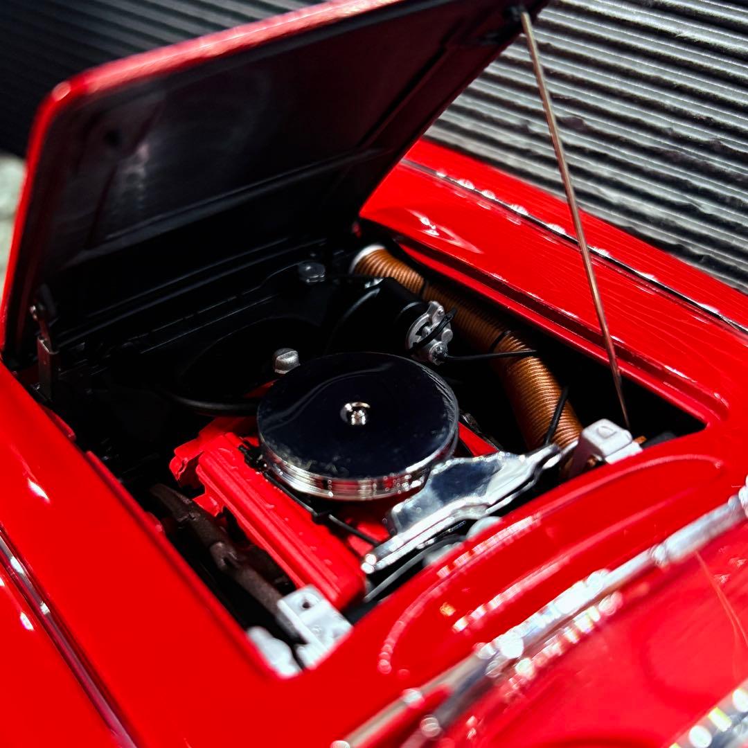 1/18 AUTOart シボレー コルベット C1 ローマレッド 1959