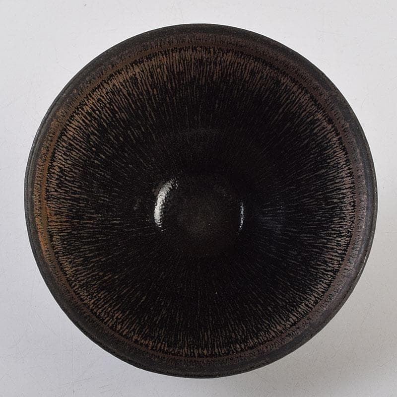 Duan osaka　中国　南宋　建窯　禾目天目茶碗　煎茶碗　V　8991