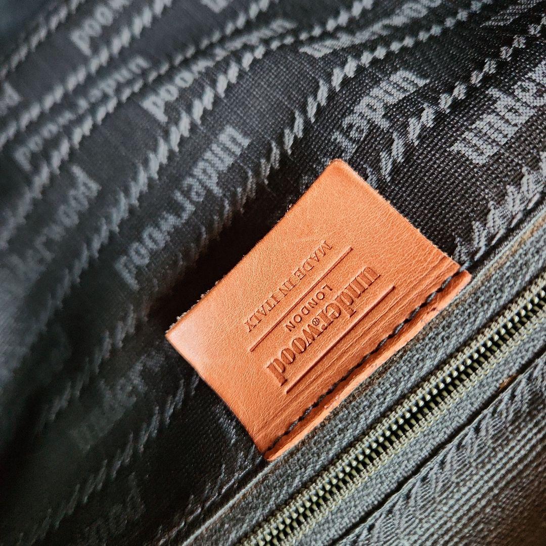 ショルダーバッグ 旅行鞄 ボストンバッグ アンダーウッド イタリア メンズ