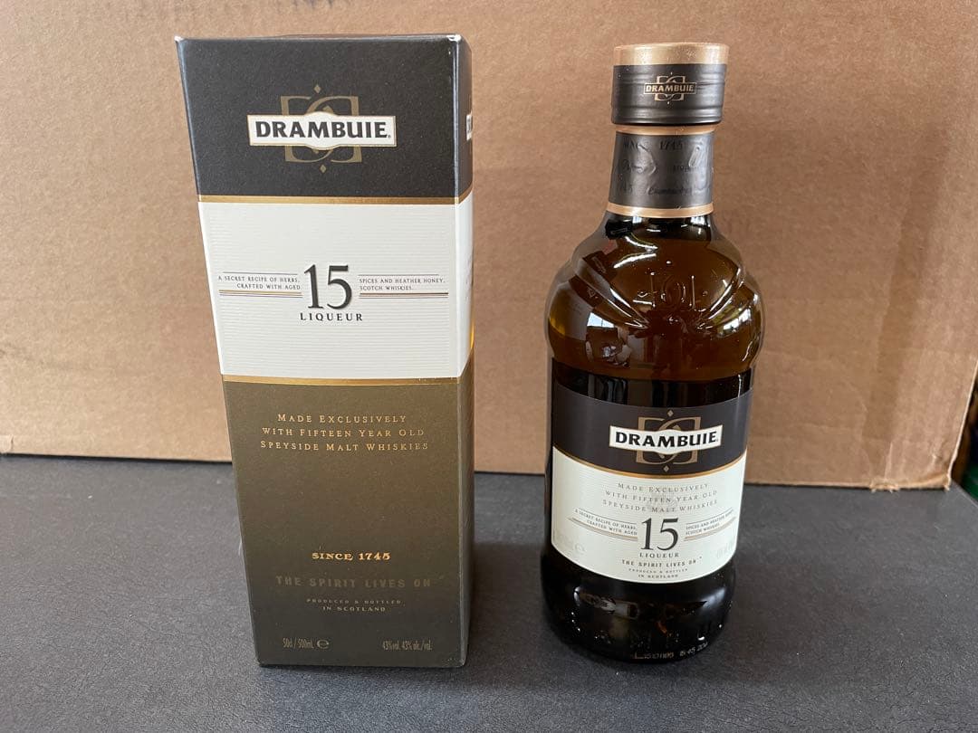 最後の1本！ ドランブイ 15年 ボトル未開封 DRAMBUIE