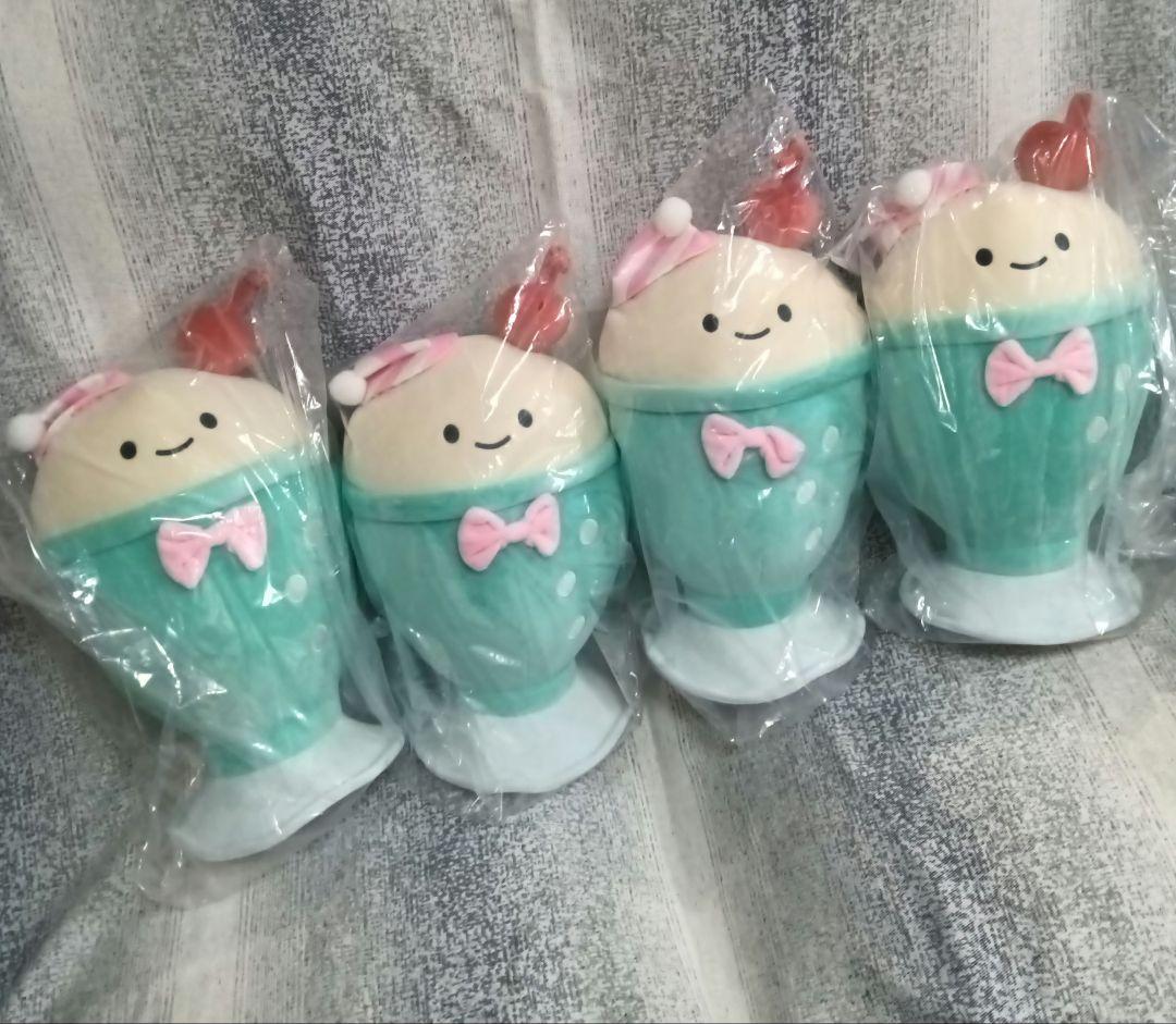 にっこりーのぱーく パーティ仕様のぬいぐるみ BIGなクリームソーダ